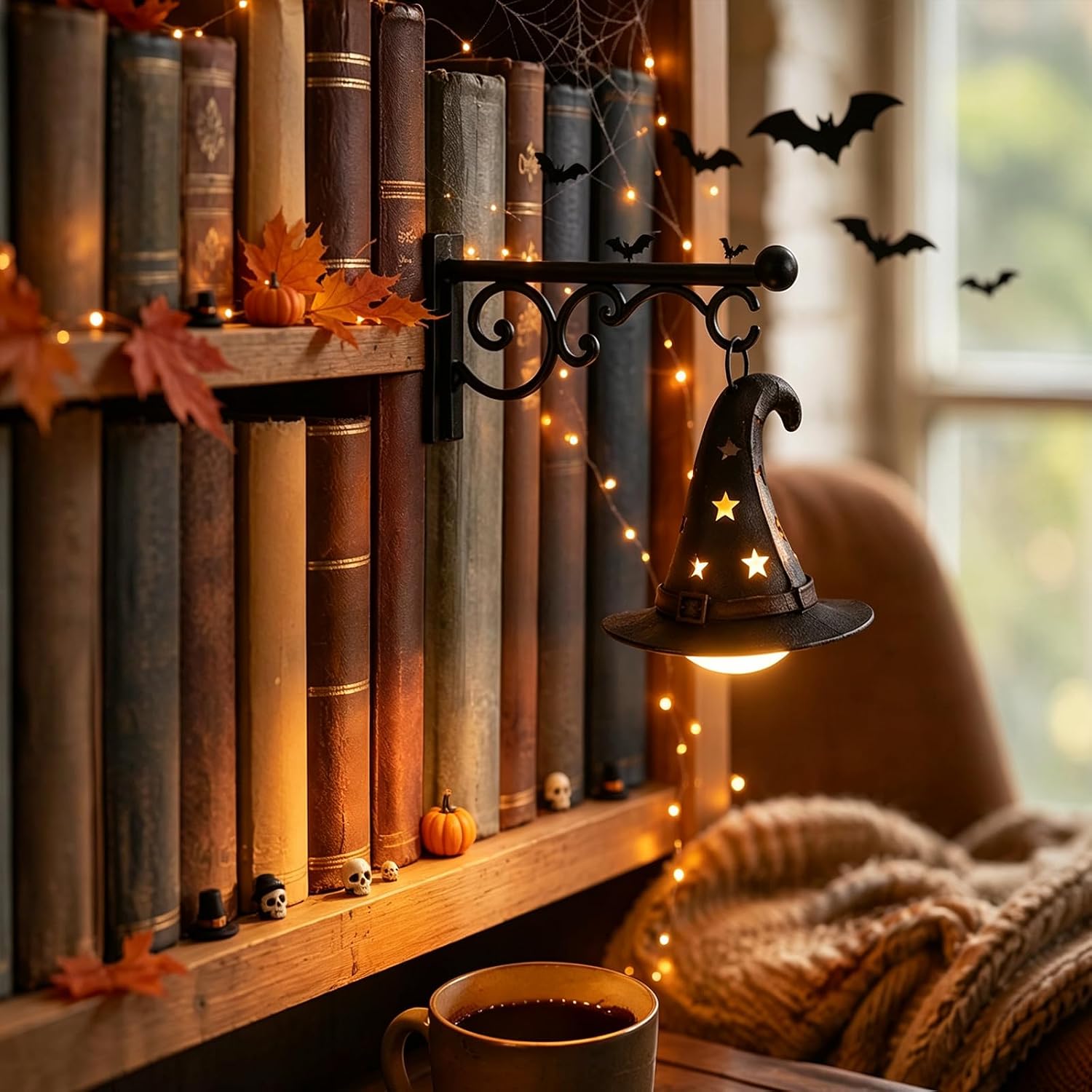 Bookshelf - Lampu Rak Buku, Lampu Lentera Perpustakaan,