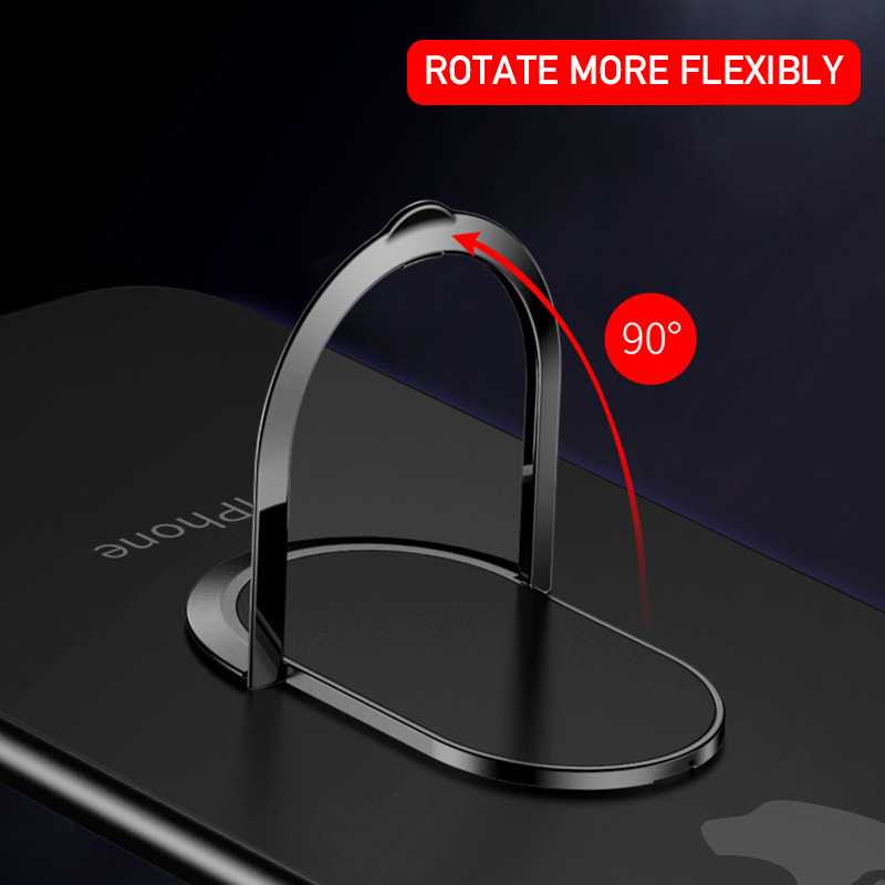 Mobile Pedestal Cabinet - Penyangga Ponsel Magnetik Universal dengan Cincin
