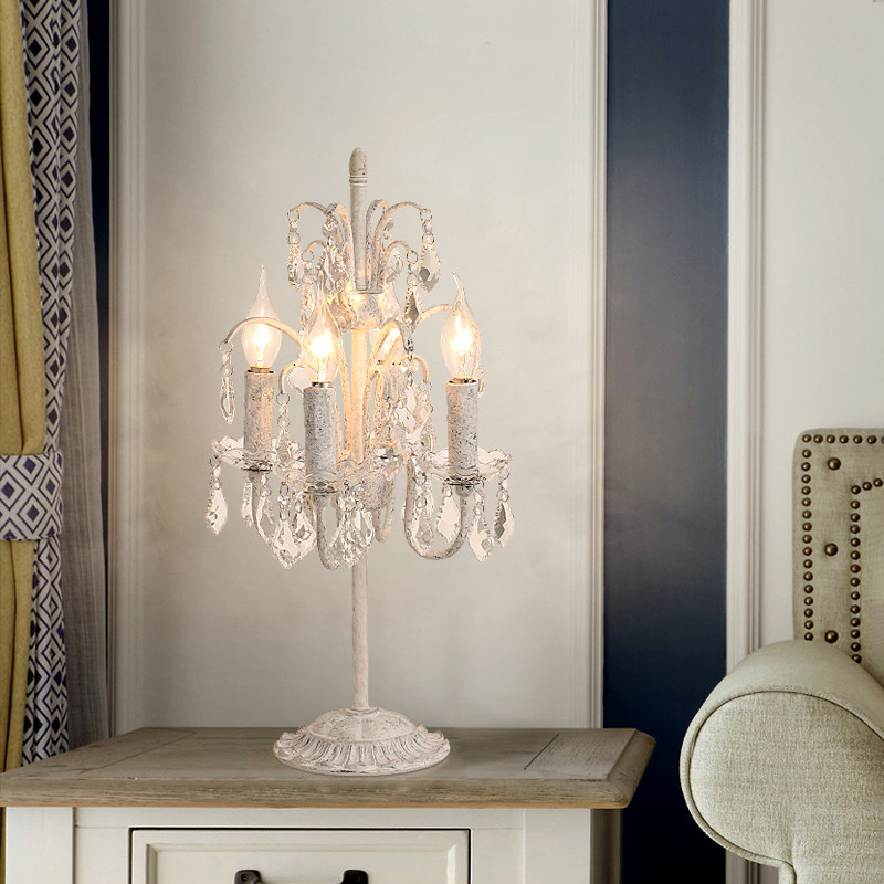Lampu meja retro Amerika, lamp - Desk Lamp ulasan dan harga