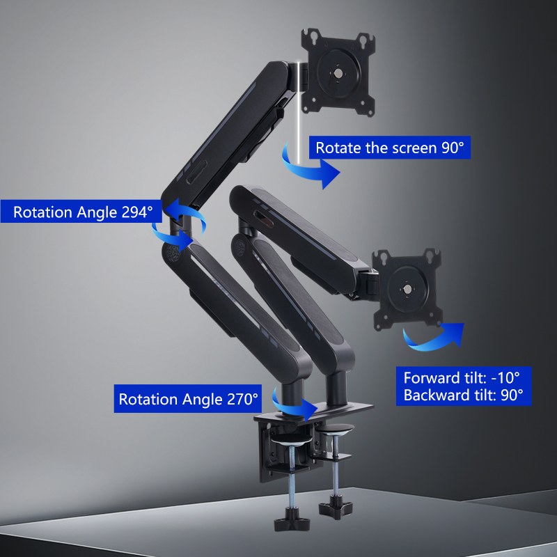 Penyangga Meja dengan Pegas Ga - Monitor Stand ulasan dan harga