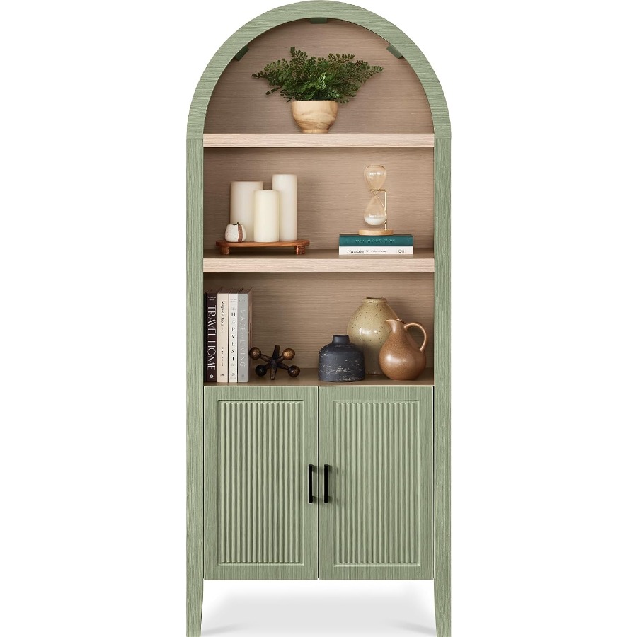 Lemari Pantry Berbentuk Lengku - Bookshelf ulasan dan harga