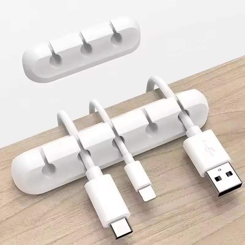 Penjepit Kabel USB Silikon, Pe - Desk Organizer ulasan dan harga