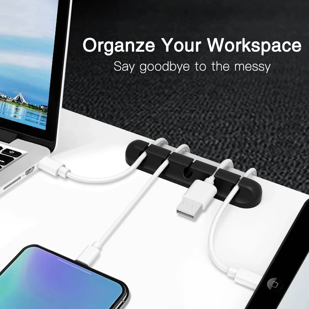 Organizer Kabel USB Silikon, P - Desk Organizer ulasan dan harga