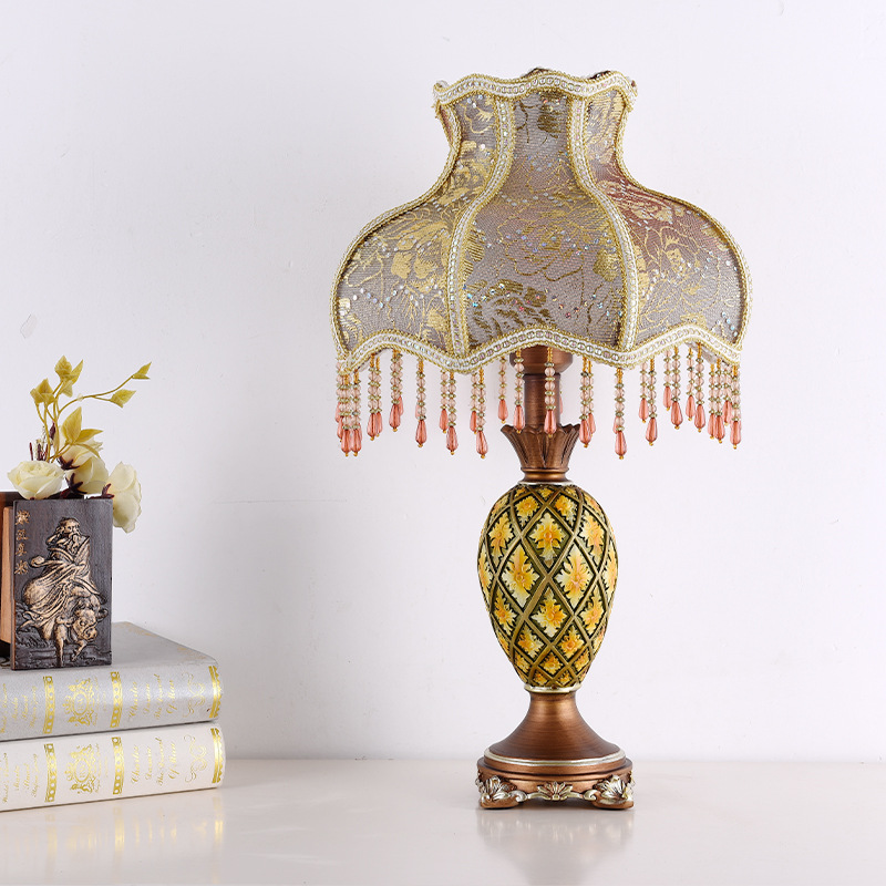 Lampu meja mewah Eropa, lampu  - Desk Lamp ulasan dan harga